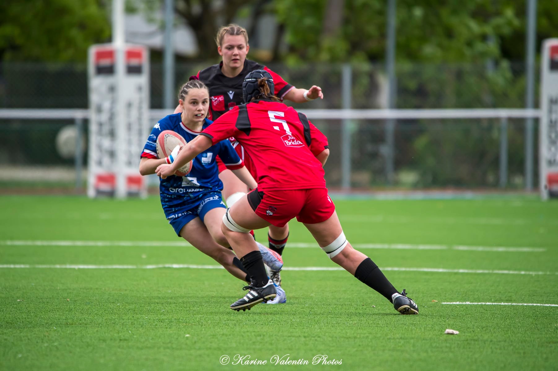 FC Grenoble Rugby - Lyon Olympique Universitaire - Rugby - U18 FCG Amazones (52) vs (0) LOU (#U18AmazonesVsLOU) Photo by: Karine Valentin | Siuxy Sports 2022-04-23
