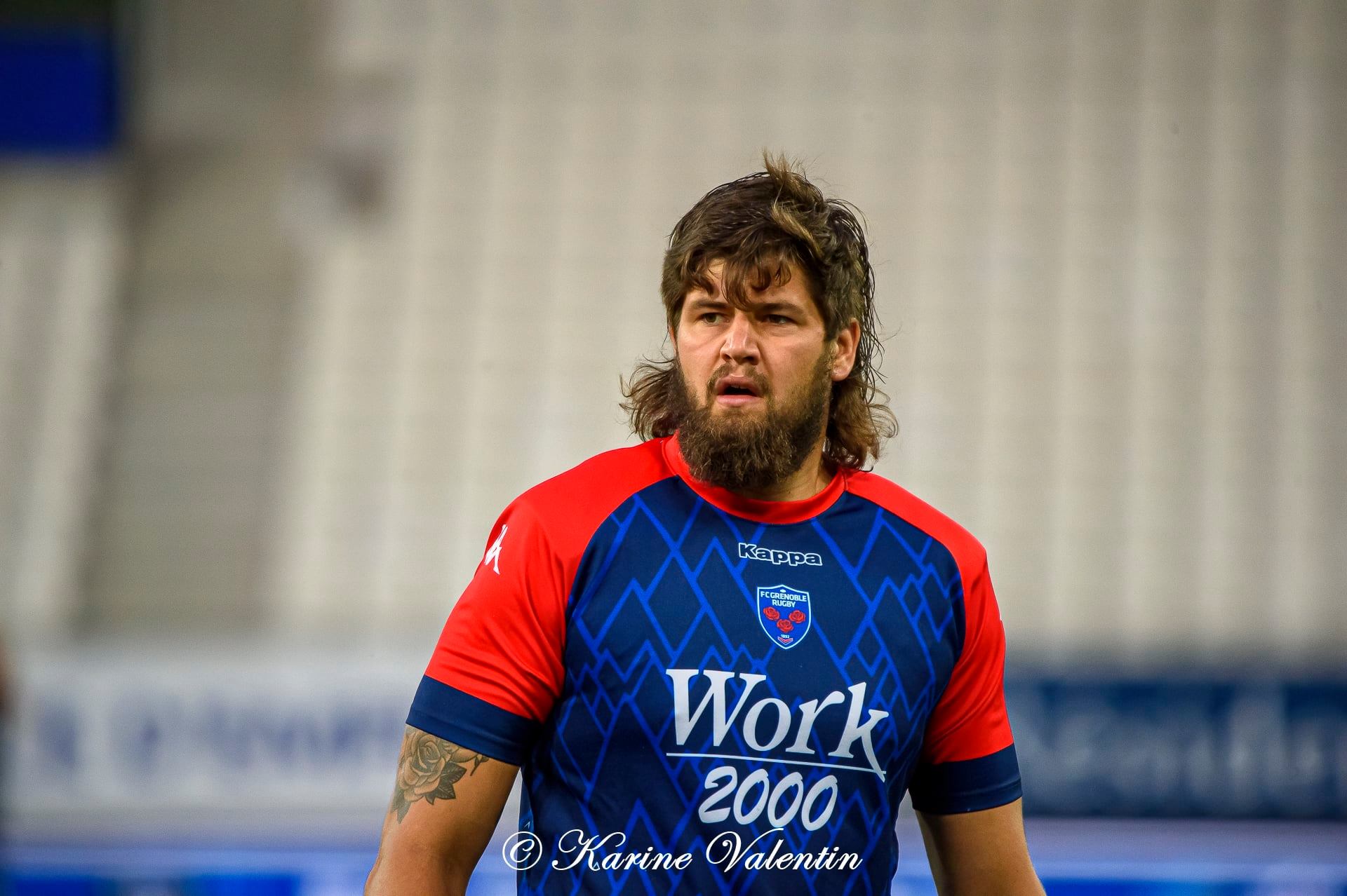 Thomas LAINAULT -  FC Grenoble Rugby -  - Rugby - Grenoble Vs Oyonnax (#FCGvsUSORoct2021) Photo by: Karine Valentin | Siuxy Sports 2021-08-27