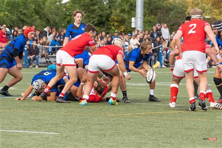 RSEQ Rugby Masc - U. de Montréal (10) vs (34) McGill - Reel A1 - 1er mi-temps