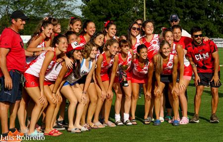 Festejos campeonato 2021 de Hockey - Asociación de Hockey del Oeste