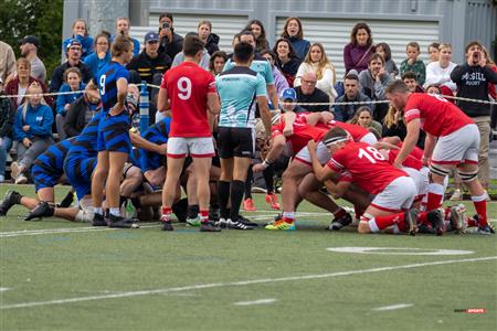 RSEQ Rugby Masc - U. de Montréal (10) vs (34) McGill - Reel A2 - 2ème mi-temps