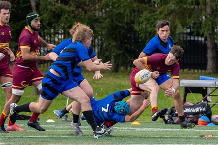 RSEQ - Rugby Masc - Concordia U. (24) vs (22) U. de Montréal - Reel A2 - 1er mi-temps