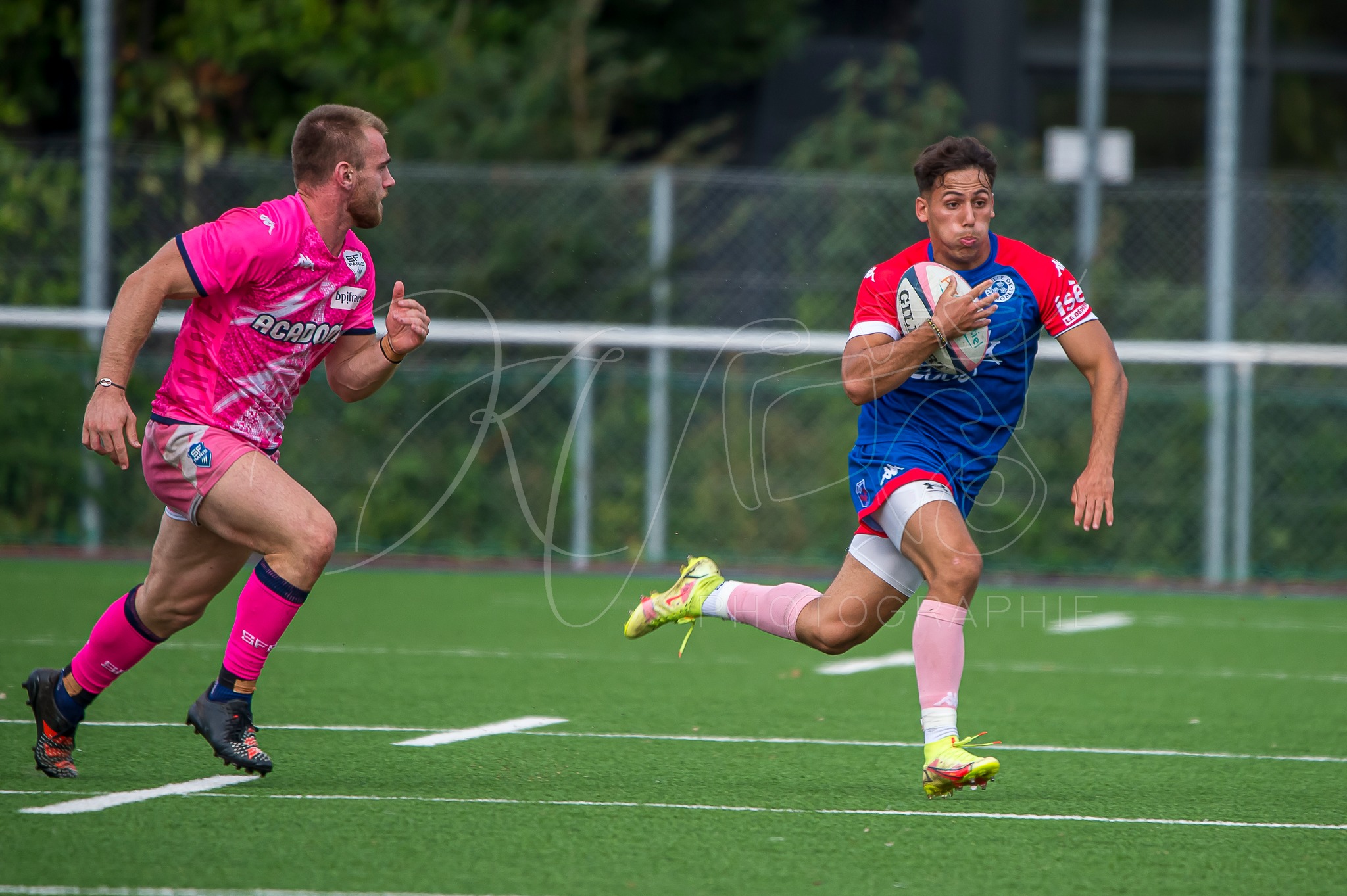  FC Grenoble Rugby - Stade Français - Rugby - Espoirs - FCG (44) vs (17) Stade Français (#FCGSTFespoirs2022) Photo by: Karine Valentin | Siuxy Sports 2022-10-09