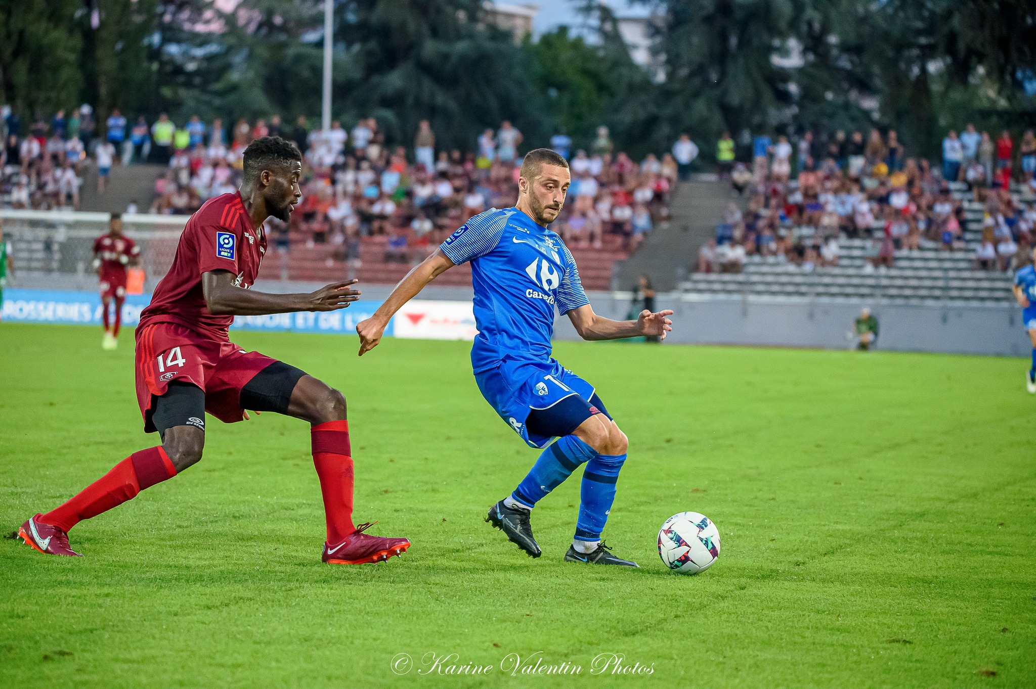  FC Annecy - Grenoble Foot 38 - Rugby - FC Annecy (0) vs (0) GF38 (#FCAvsGF382022) Photo by: Karine Valentin | Siuxy Sports 2022-08-27