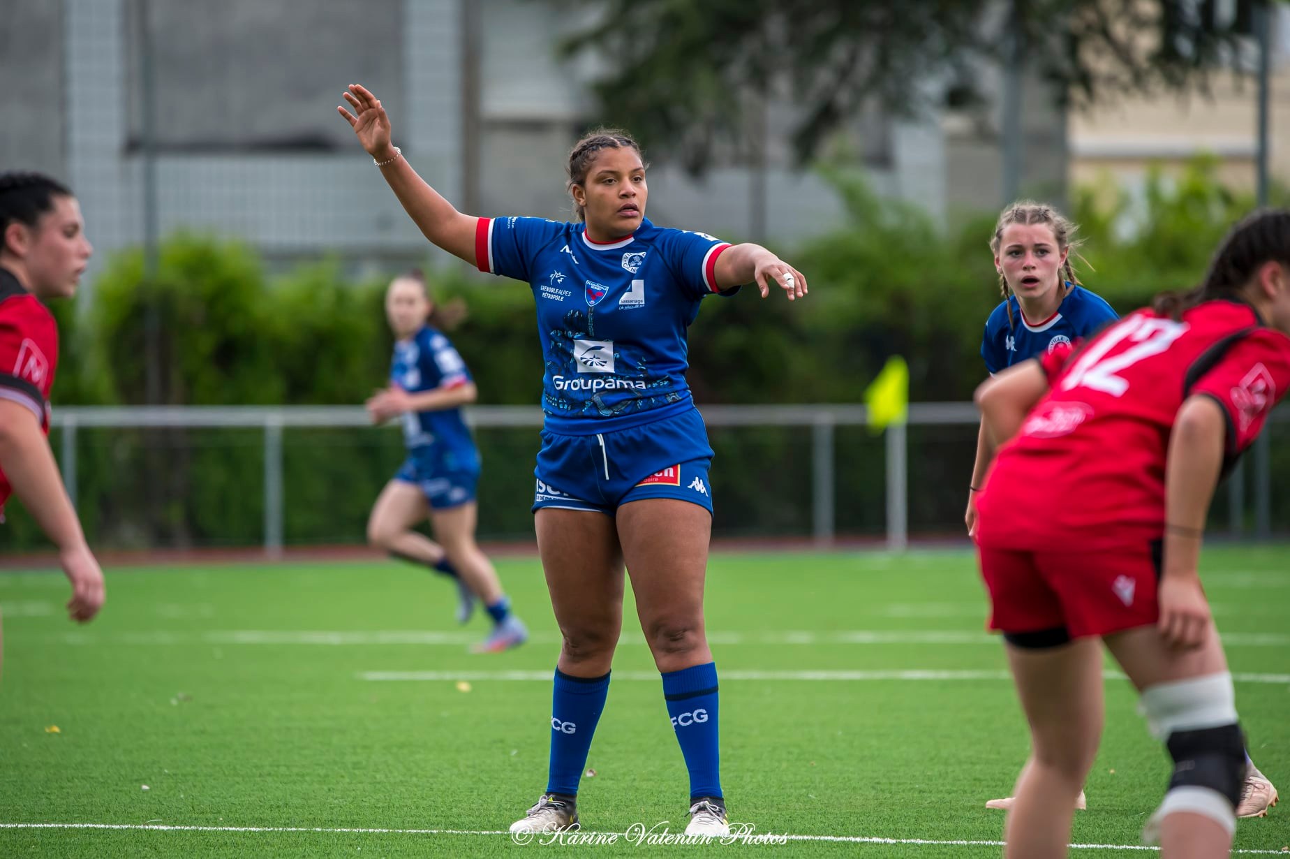  FC Grenoble Rugby - Lyon Olympique Universitaire - Rugby - U18 FCG Amazones (52) vs (0) LOU (#U18AmazonesVsLOU) Photo by: Karine Valentin | Siuxy Sports 2022-04-23