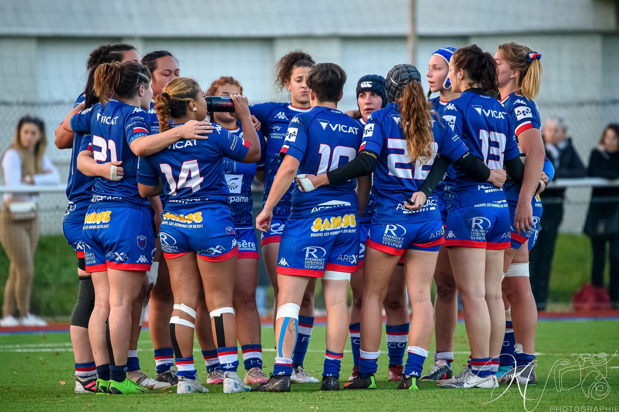  FC Grenoble Rugby - Montpellier Hérault Rugby - Rugby - Reserve FCG Amazones (33) vs (7) Montpellier HR (#FCGMHR2022) Photo by: Karine Valentin | Siuxy Sports 2022-11-13