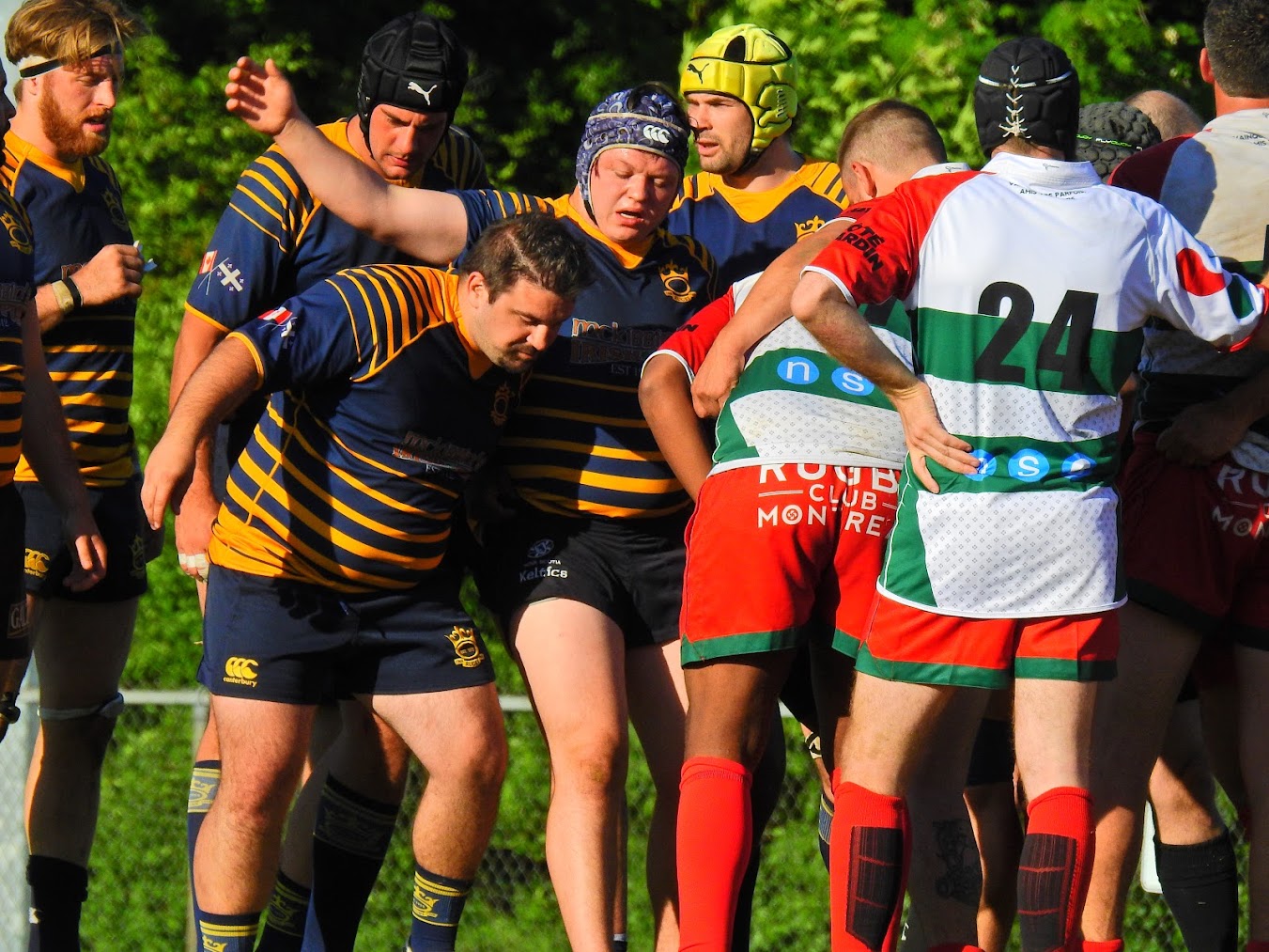 Lucas HOTTON - David MACLEOD - Aurelien MULLER -   -  - Rugby -  (#TMRvsRCM2018) Photo by:  | Siuxy Sports 2018-06-09