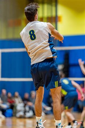 RSEQ - VOLLEYBALL C M D2 SUD-OUEST - TOURNOI 4 - SECTION A - NOMADES (1) VS (2) AIGLES