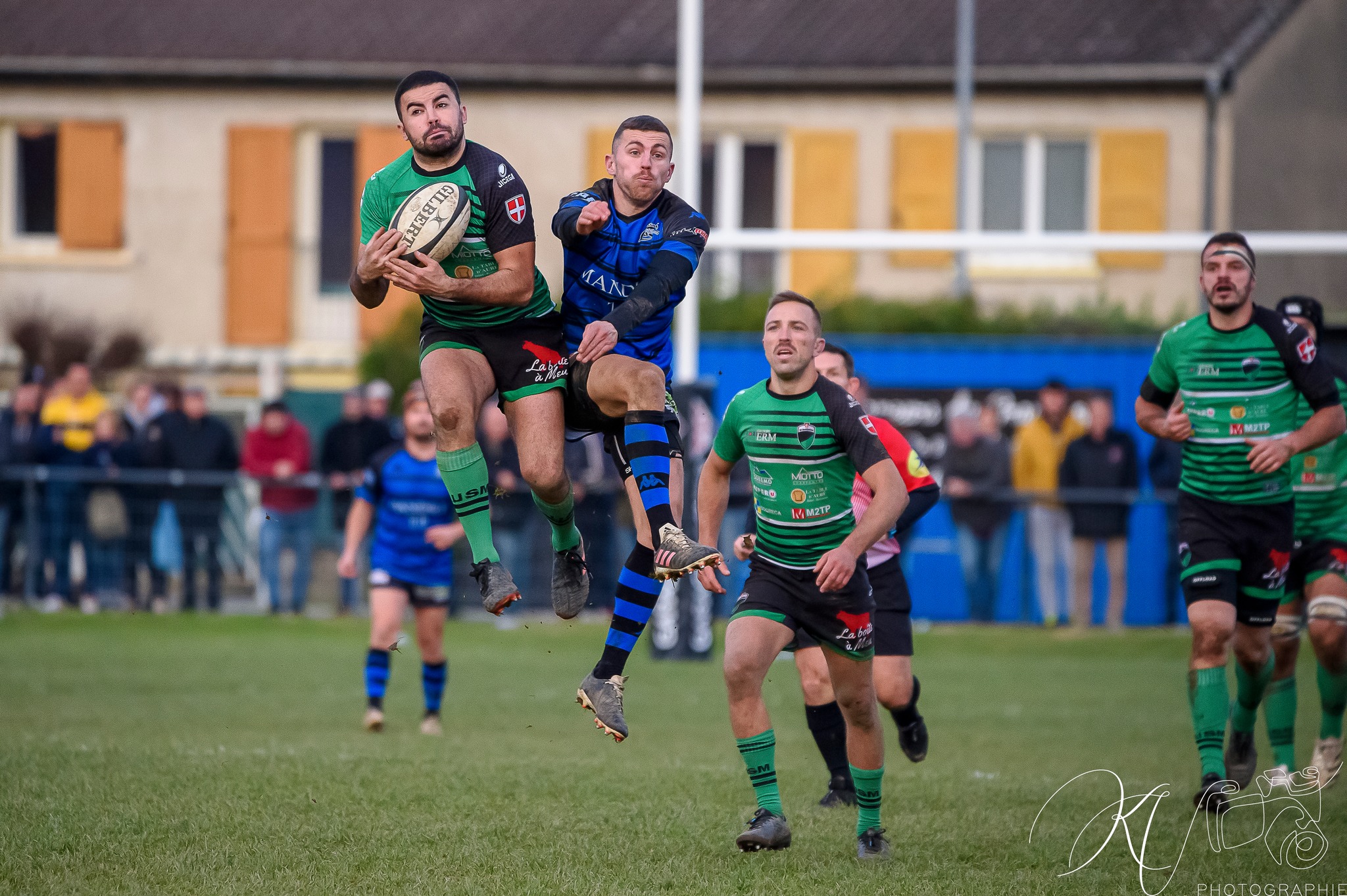  US Vinay - US Montmelian - Rugby - US Vinay (18) vs (28) US Montmélian (#USVUSM2022) Photo by: Karine Valentin | Siuxy Sports 2022-11-27