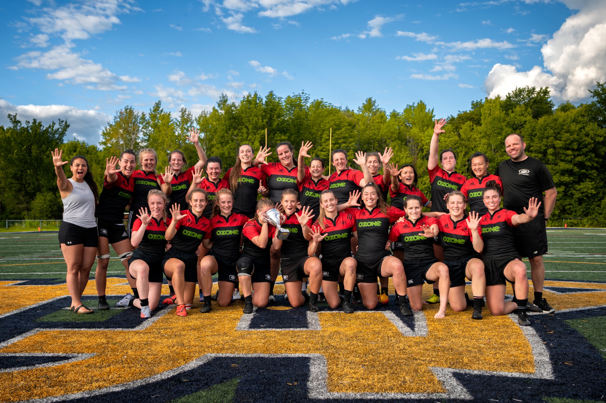  Club de Rugby de Québec - Sainte-Anne-de-Bellevue RFC - Rugby - Finale Super Ligue (F) - Club de Rugby de Québec (50) vs. (0) Sainte Anne de Bellevue RFC (#RugbyQC2022FinalFSL) Photo by: Simon Duquette | Siuxy Sports 2022-08-13