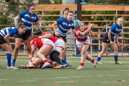 RSEQ Rugby Fem - U. de Montréal (70) vs (3) McGill - Reel A2 - 2ème mi-temps