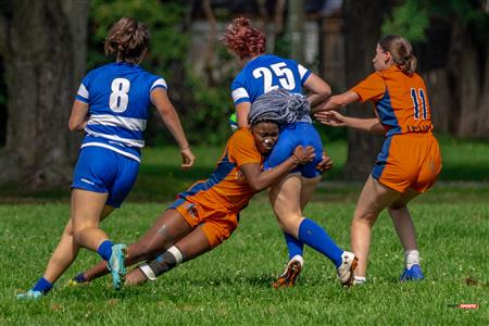 RSEQ RUGBY Fém- DAWSON (34) VS (10) ANDRÉ LAURENDEAU - REEL A