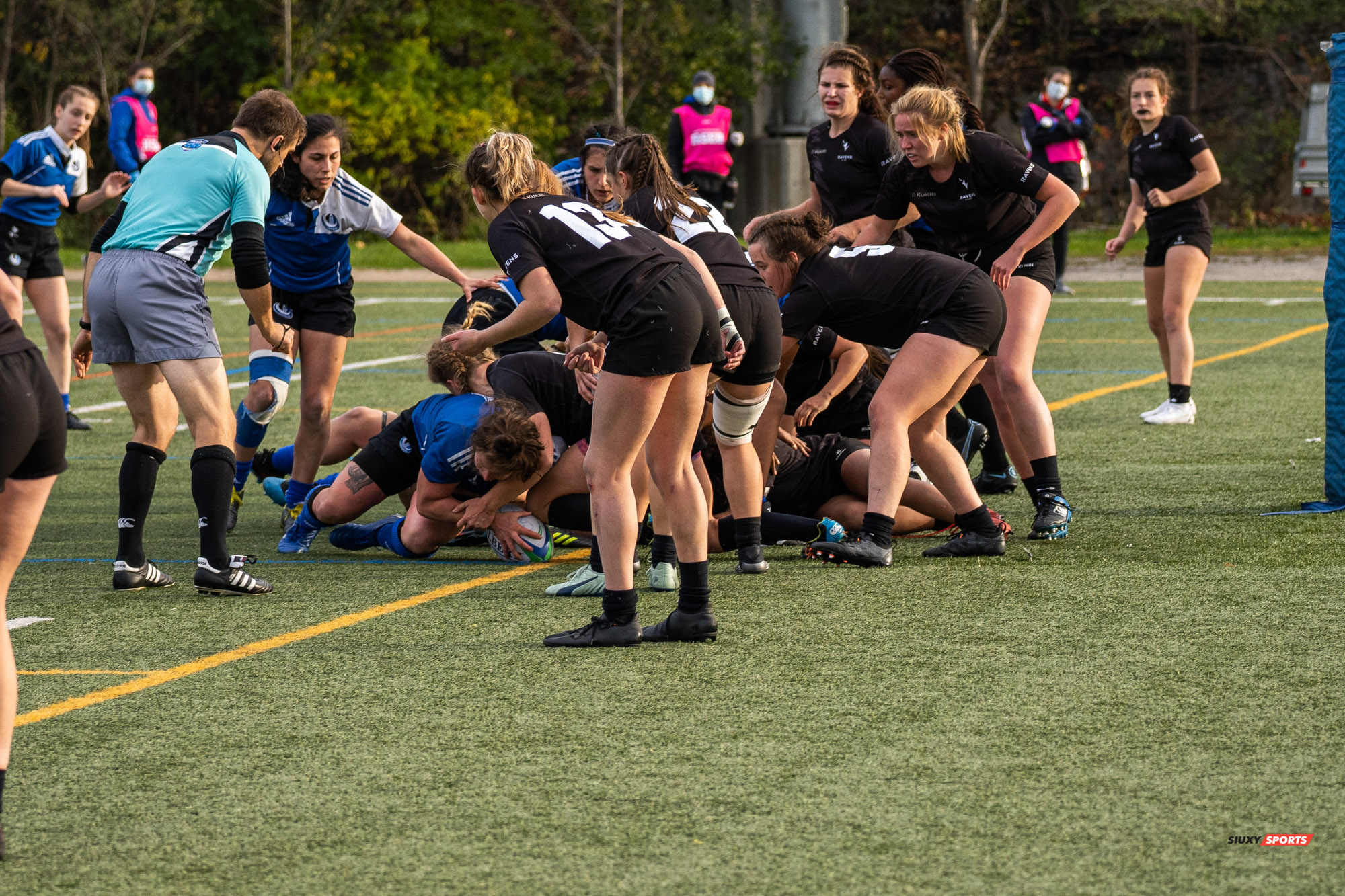 Sierra DE VRIES -  Université de Montréal - Université Carleton - Rugby -  (#3UdeMvsCarletonF) Photo by:  | Siuxy Sports 2021-11-07