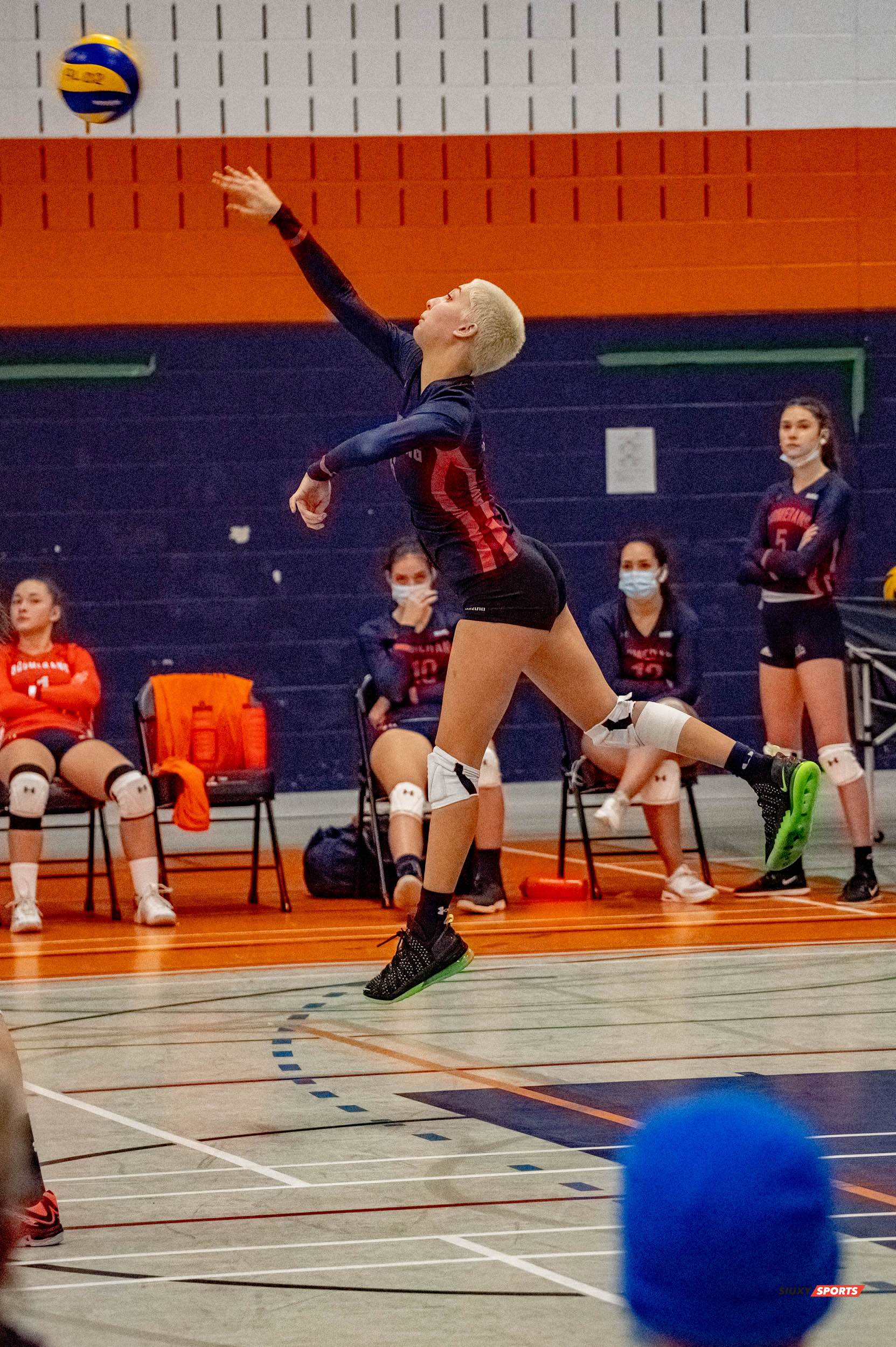 Camille LAMONTAGNE -  Cégep André Laurendeau -  - Volleyball -  (#VolleyFemCALvsCMV) Photo by:  | Siuxy Sports 2021-11-22