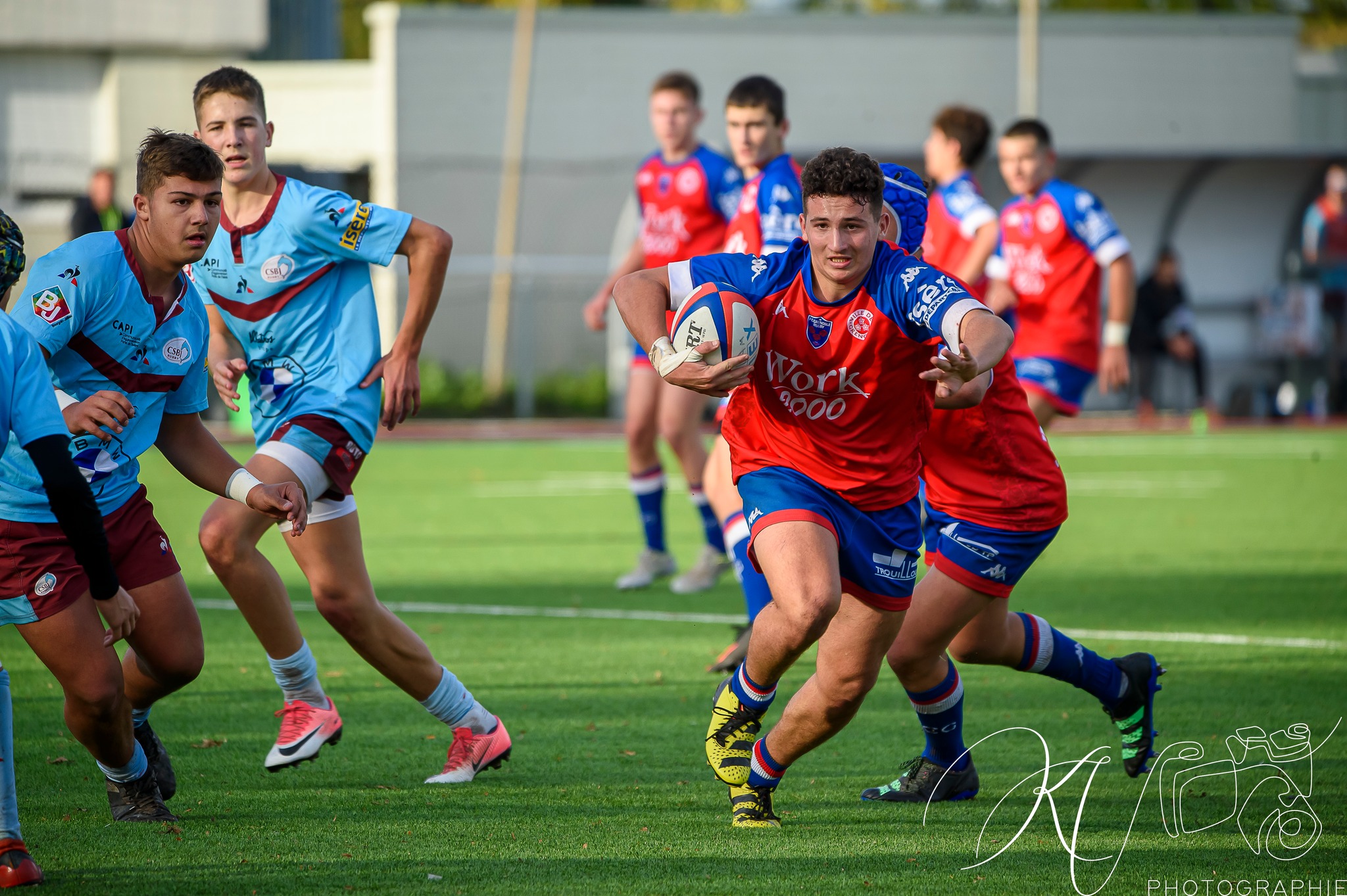  FC Grenoble Rugby - CS Bourgoin-Jallieu - Rugby - Elite Alamercery - FCG(65) vs (0) CSBJ (#AlamerceryFCGCSBJ2022) Photo by: Karine Valentin | Siuxy Sports 2022-11-12