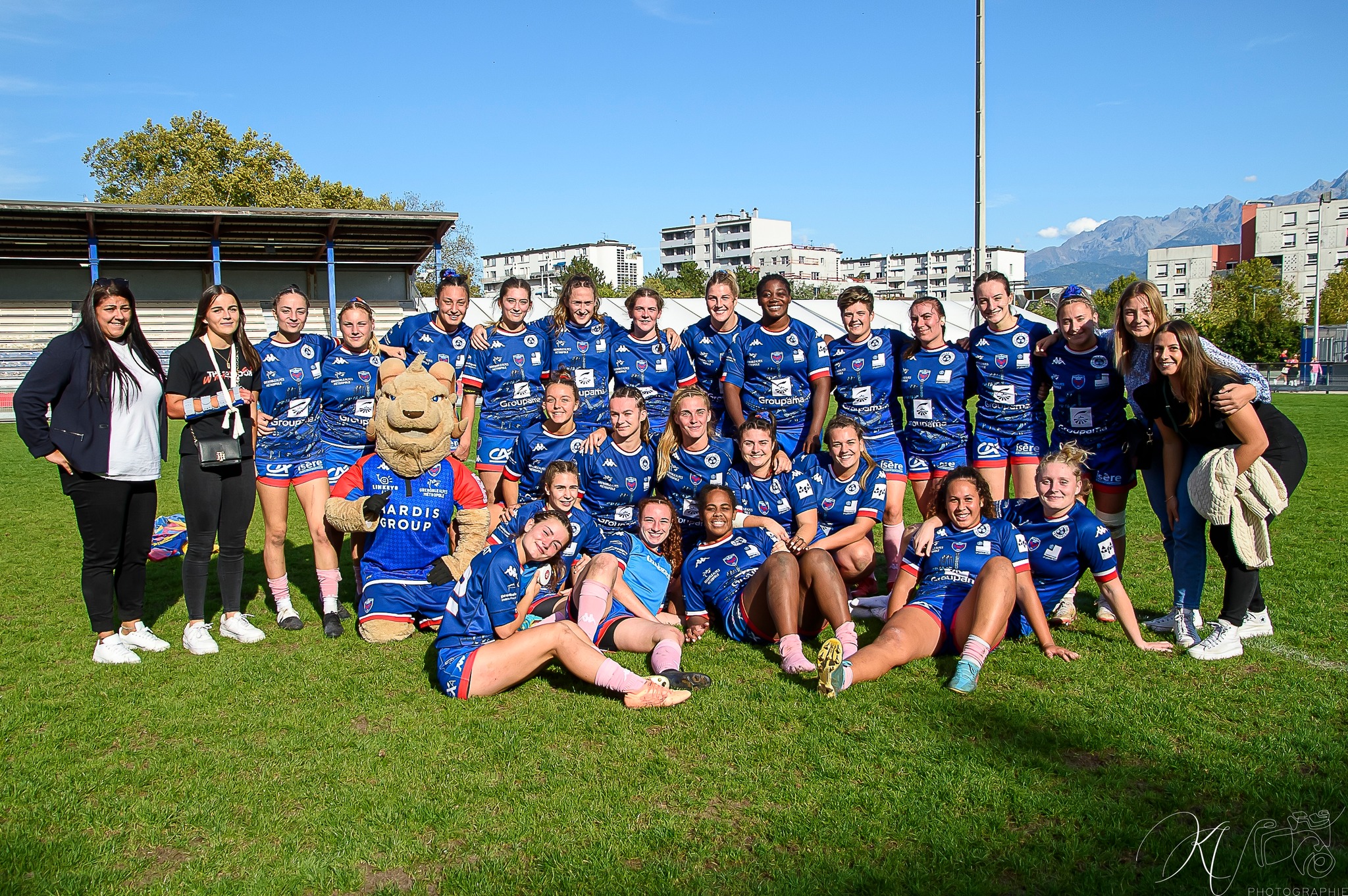  FC Grenoble Rugby - Section Paloise - Rugby - Grenoble Amazones (51) vs (12) Lons Section Paloise (#AmazonesVsLONS2022) Photo by: Karine Valentin | Siuxy Sports 2022-10-16