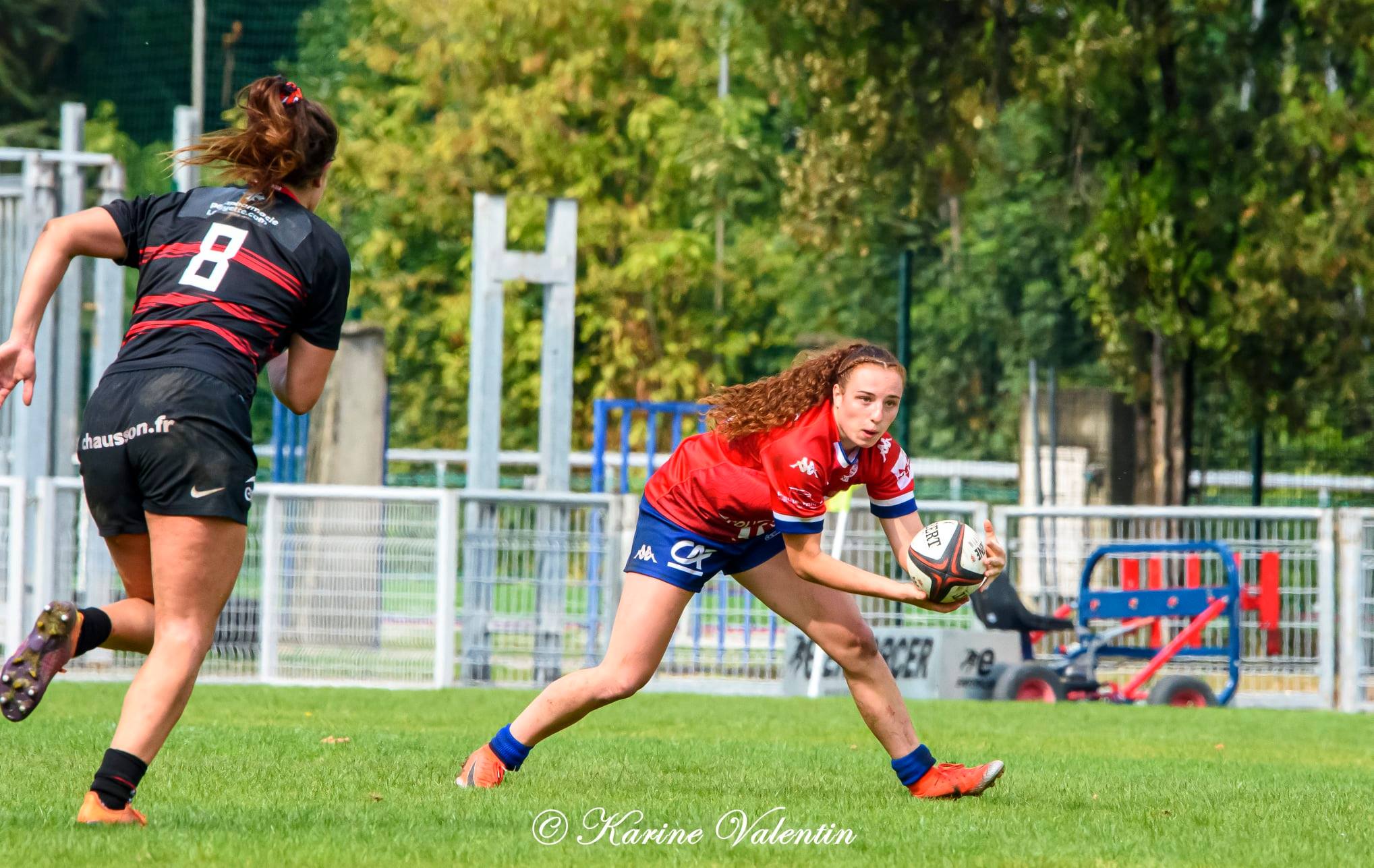 Florine THIRON -  FC Grenoble Rugby - Stade Toulousain - Rugby - FC Grenoble VS Toulouse (#GrenobleVsToulouse2021sep) Photo by: Karine Valentin | Siuxy Sports 2021-09-26