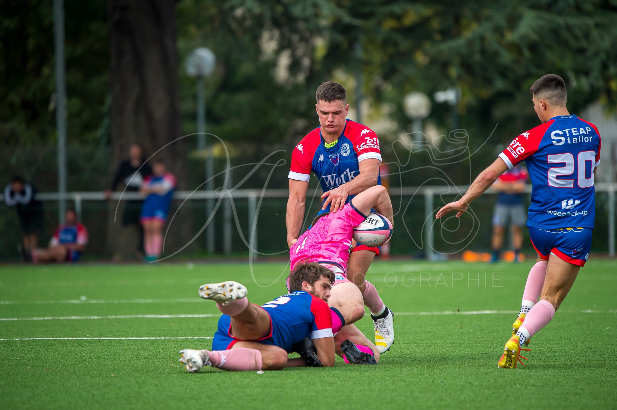  FC Grenoble Rugby - Stade Français - Rugby - Espoirs - FCG (44) vs (17) Stade Français (#FCGSTFespoirs2022) Photo by: Karine Valentin | Siuxy Sports 2022-10-09