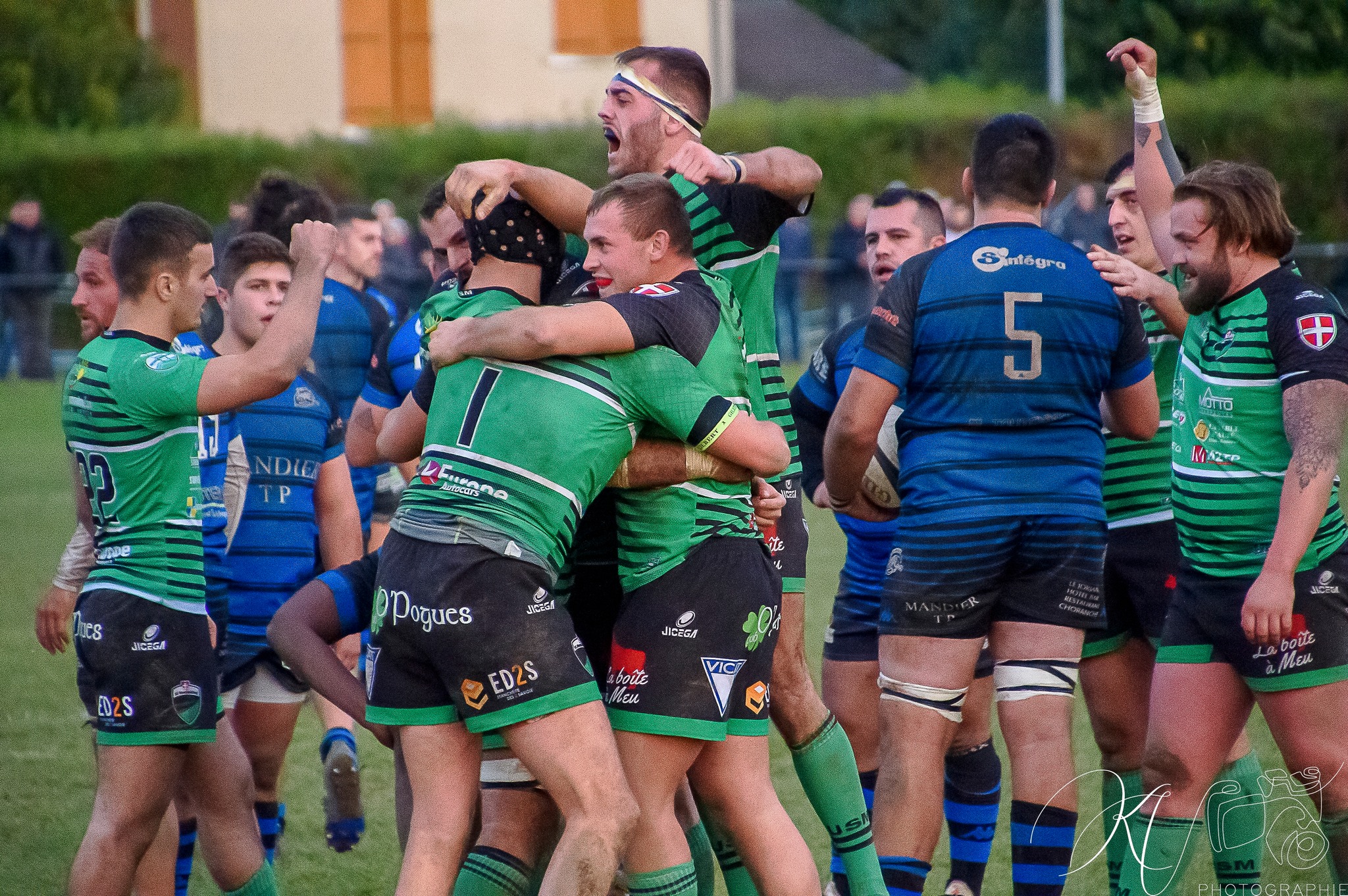  US Vinay - US Montmelian - Rugby - US Vinay (18) vs (28) US Montmélian (#USVUSM2022) Photo by: Karine Valentin | Siuxy Sports 2022-11-27