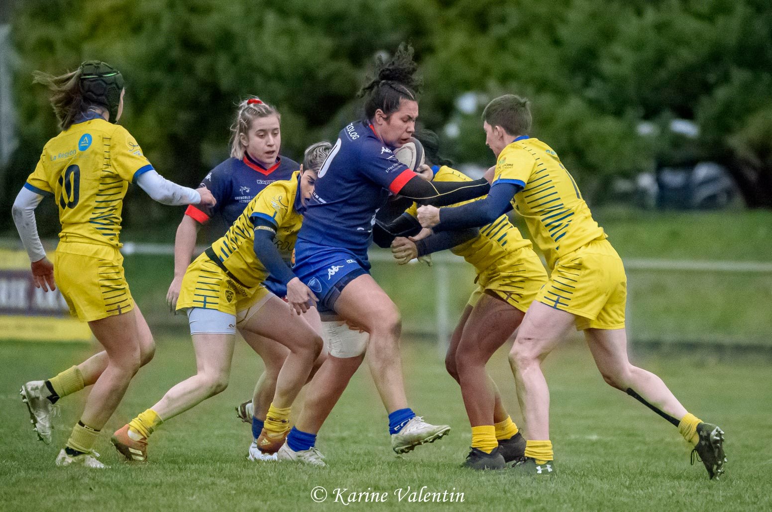  FC Grenoble Rugby - ASM Romagnat rugby féminin - Rugby - FC Grenoble VS ASM Romagnat (#GrenobleVsASMR2021jan) Photo by: Karine Valentin | Siuxy Sports 2021-01-24
