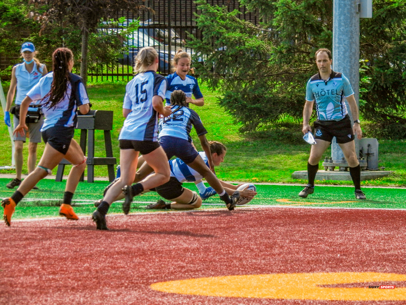 Danny O'SHEA -  Équipe féminine - Rugby Québec - Ontario Blues (w) - Rugby - RUGBY QUÉBEC (96) VS (0) ONTARIO BLUES - RUGBY FÉMININ XV SR - REEL A2 (#RugbyFemQCvON2022ReelA2) Photo by: Emilie Alchourron | Siuxy Sports 2022-07-02