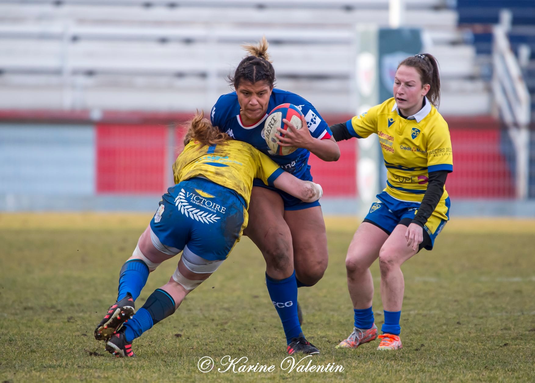  FC Grenoble Rugby - ASM Romagnat rugby féminin - Rugby - Grenoble Amazones vs ASM Romagnat (#FCGVsASMRomagnat2022) Photo by: Karine Valentin | Siuxy Sports 2022-02-06