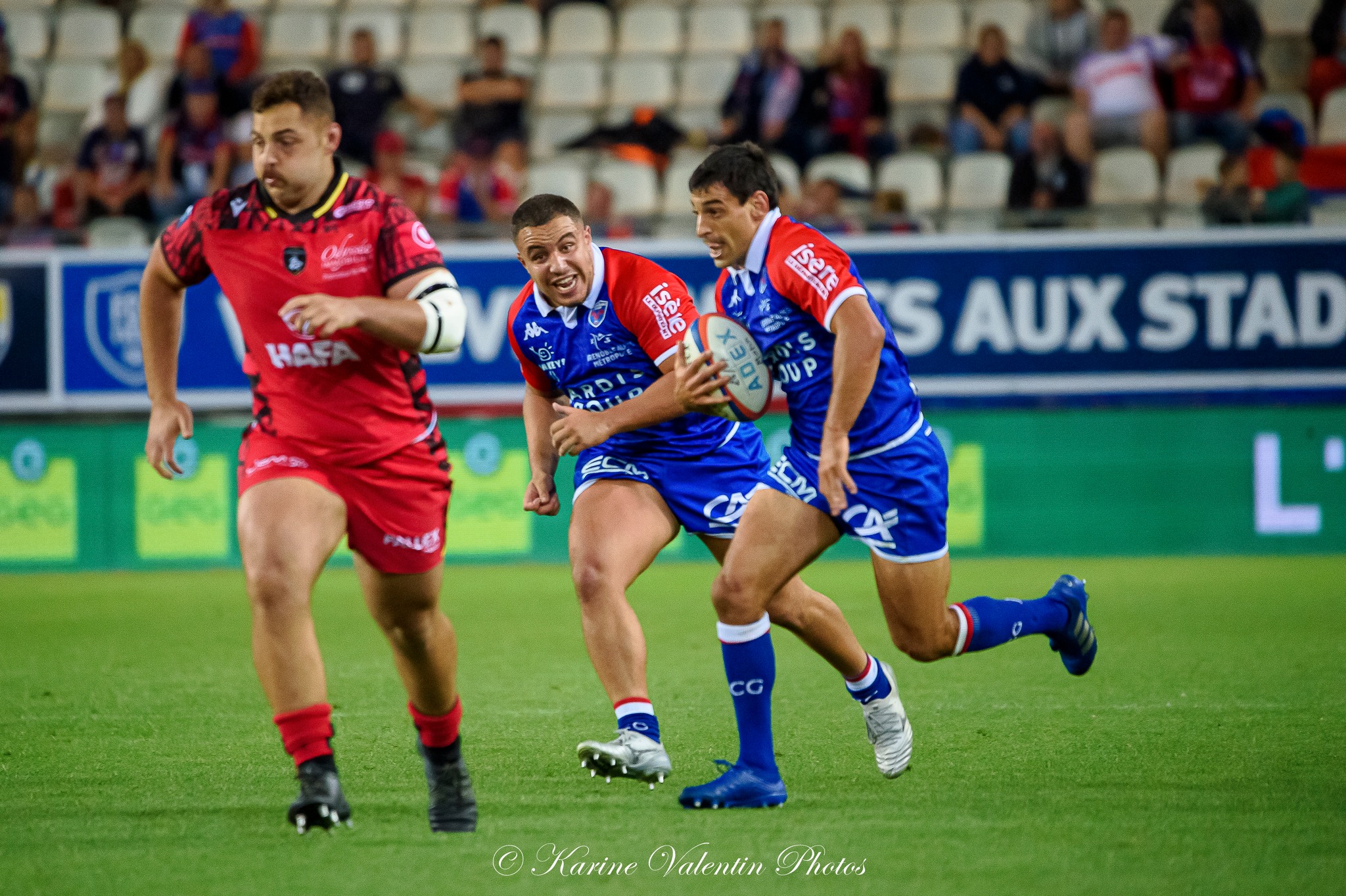 Felipe EZCURRA -  FC Grenoble Rugby - Rouen Normandie Rugby - Rugby - FC Grenoble (20) vs (6) Rouen (#FCGvsRouen2022ReelA) Photo by: Karine Valentin | Siuxy Sports 2022-09-16