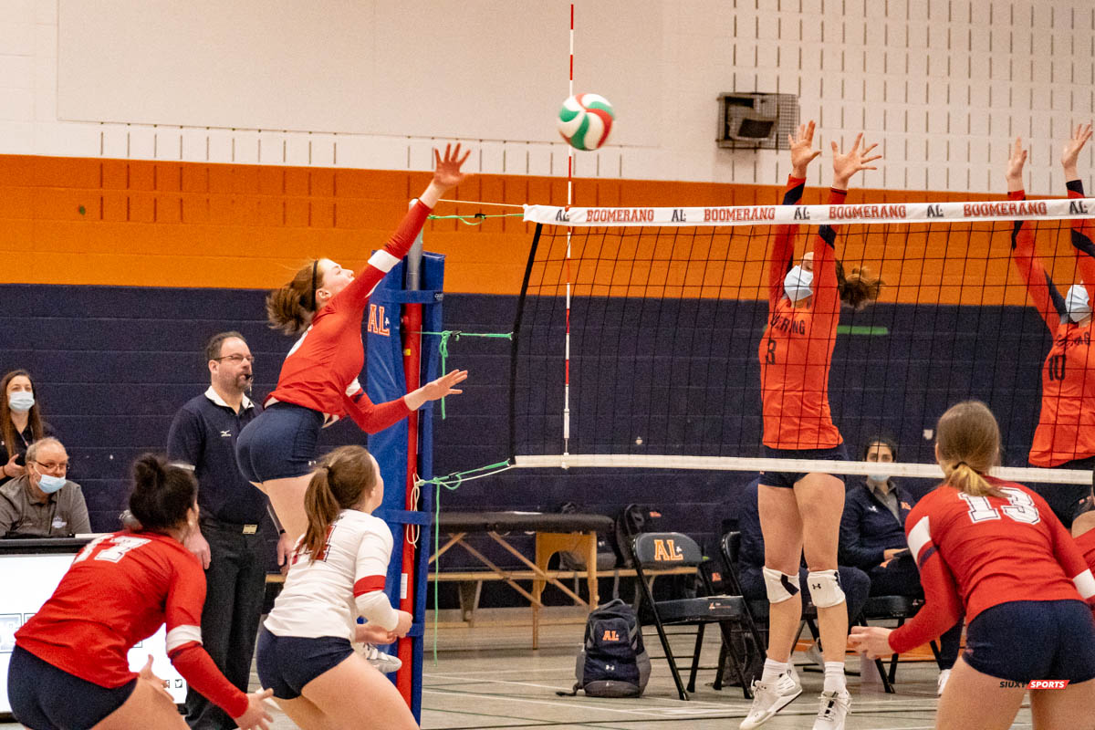  Cégep André Laurendeau - Cégep Trois-Rivières - Volleyball - André Laurendeau vs Trois Rivières - Volley (#BoomerangVsDiablos2022) Photo by:  | Siuxy Sports 2022-02-20