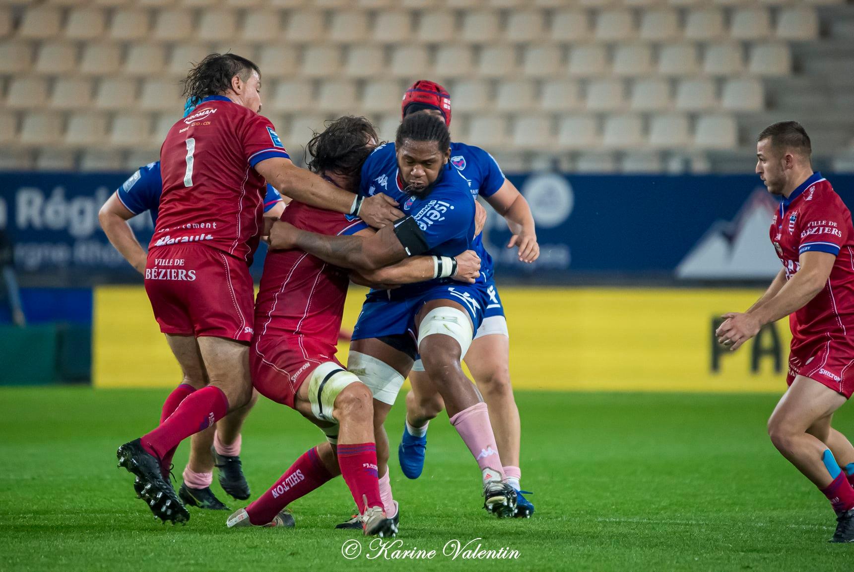  FC Grenoble Rugby - AS Béziers Hérault - Rugby - FC Grenoble Rugby vs. AS Béziers Hérault (#FCGvsASBHoct2021) Photo by: Karine Valentin | Siuxy Sports 2021-10-15