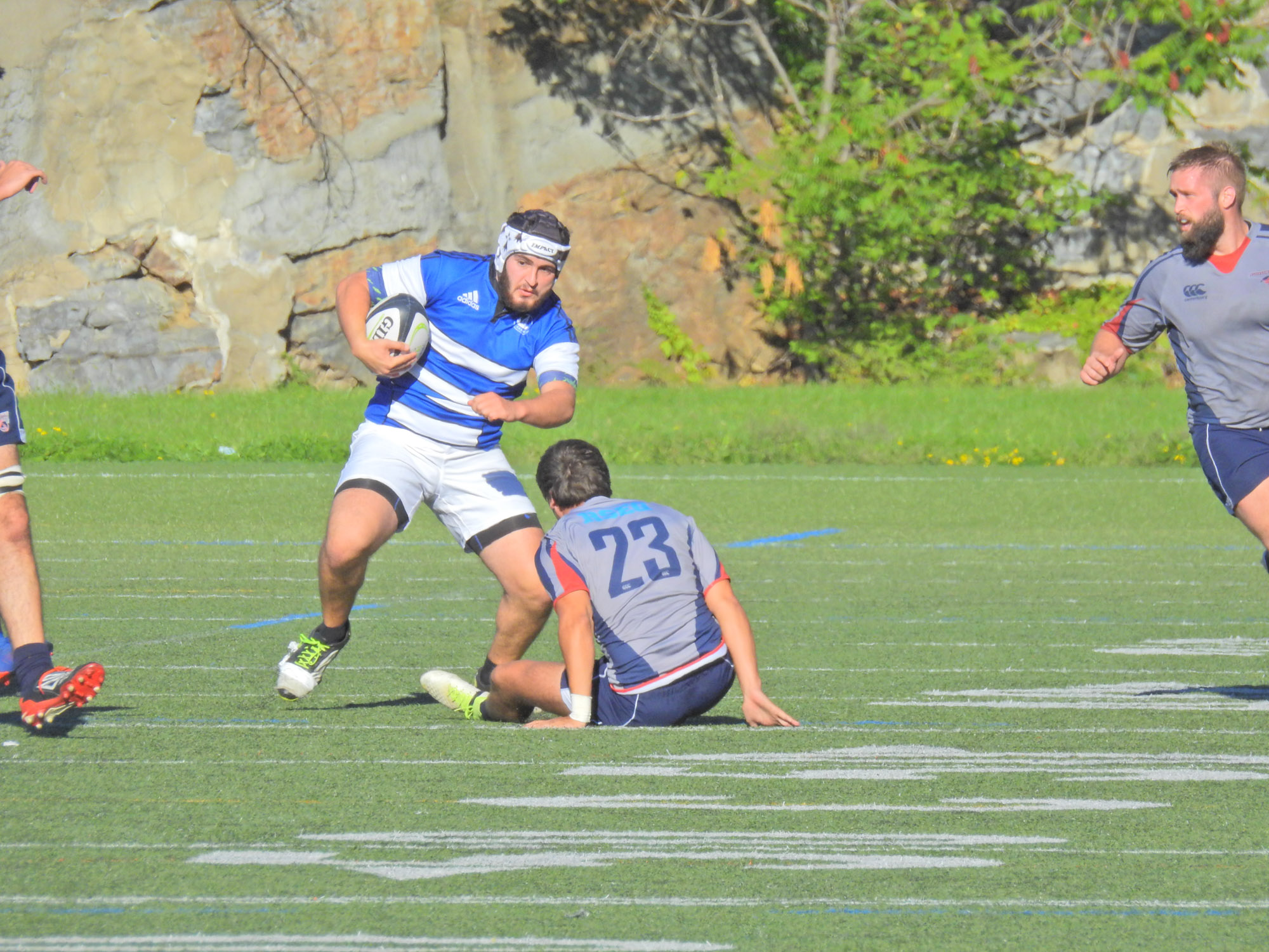 Nicolas MERCIER -  Université de Montréal - ÉTS (École de technologie supérieure) - Rugby -  (#UdeMvsETS) Photo by:  | Siuxy Sports 2021-09-19