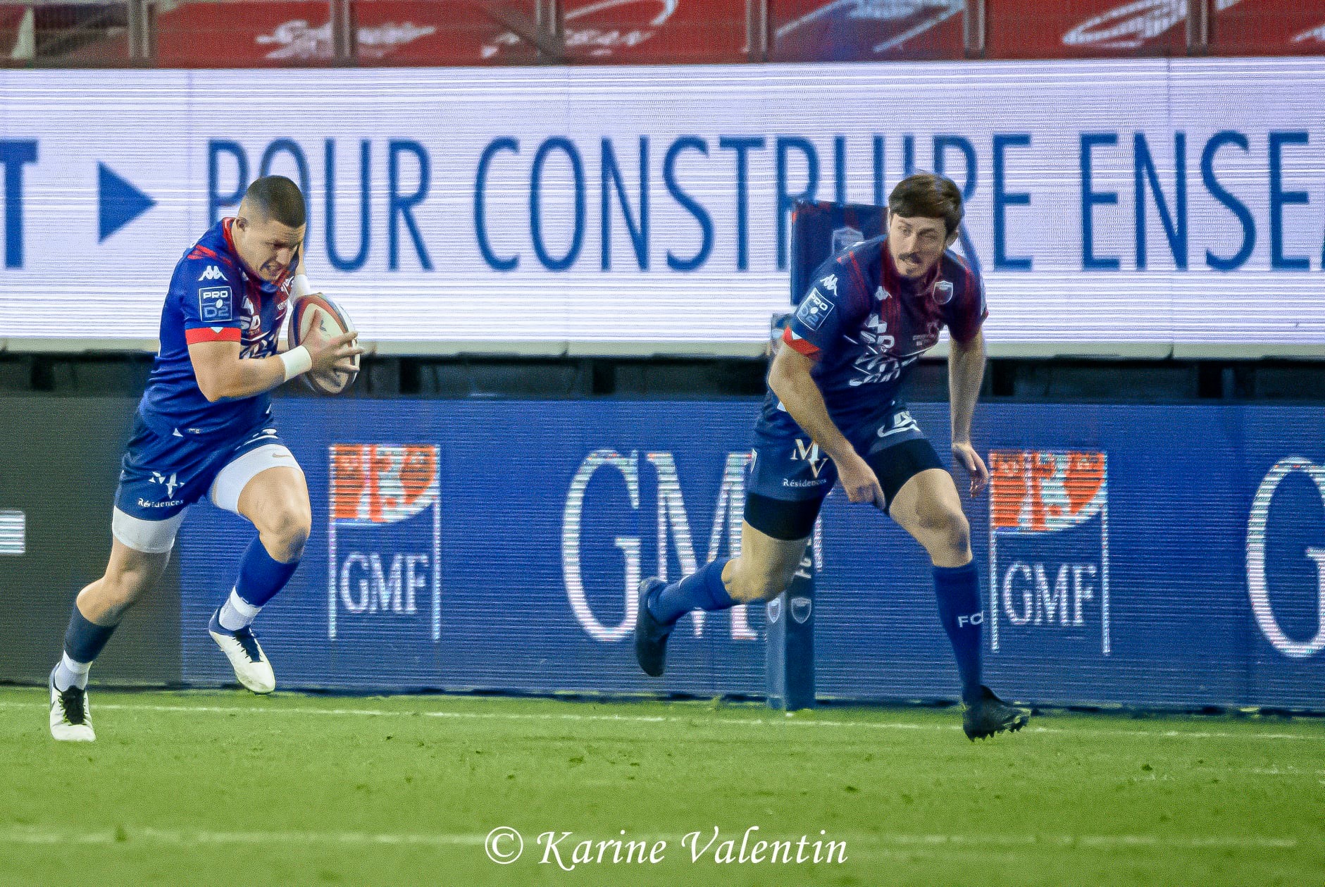  FC Grenoble Rugby -  - Rugby - FC Grenoble VS ASBH (#GrenobleASBH2021jan) Photo by: Karine Valentin | Siuxy Sports 2021-01-29