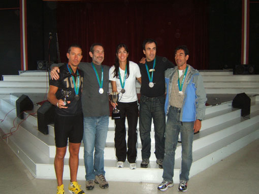 Marcelo DE BERNARDIS - Germán ESTRADA - Andrea MASTROVINCENZO - Esteban PINO - Marcelo VALLEJO -   -  - Track & Field - Stanley Marathon 2009 () Photo by:  | Siuxy Sports 2009-03-15