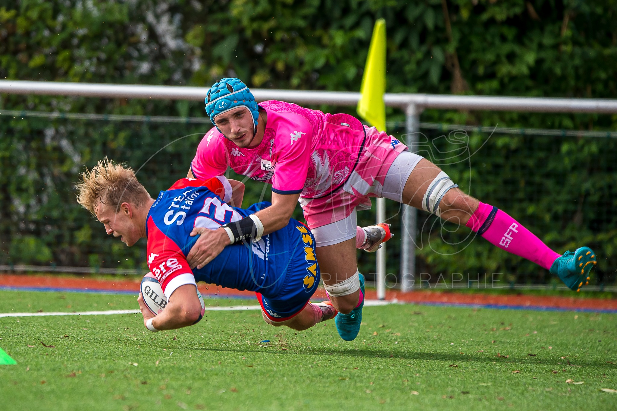  FC Grenoble Rugby - Stade Français - Rugby - Espoirs - FCG (44) vs (17) Stade Français (#FCGSTFespoirs2022) Photo by: Karine Valentin | Siuxy Sports 2022-10-09