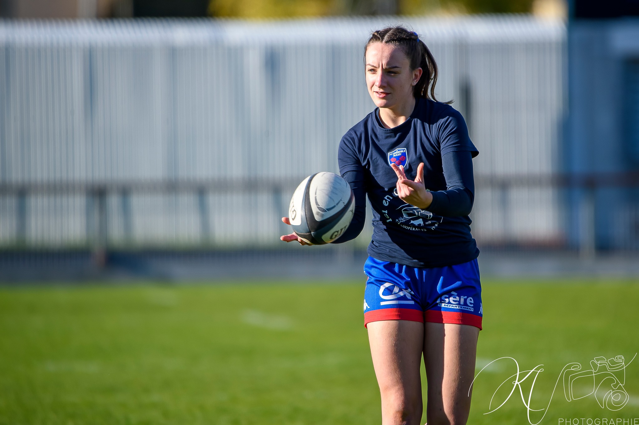 Dorine PERRIN -  FC Grenoble Rugby - Montpellier Hérault Rugby - Rugby - Amazones (17) vs (10) MHR (#AmazonesVsMHR2022) Photo by: Karine Valentin | Siuxy Sports 2022-11-20