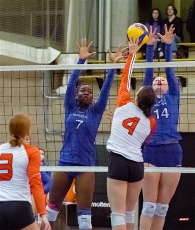 Université de Montréal vs Université du Québec à Trois Rivières - Volleyball Fém