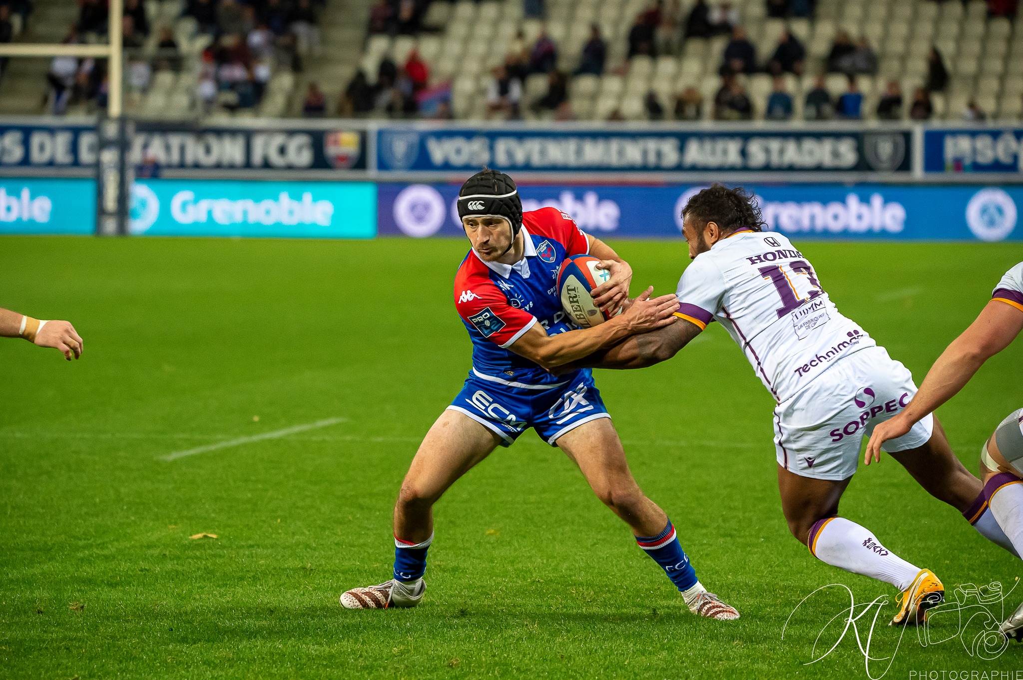  FC Grenoble Rugby - Soyaux Angoulême - Rugby - FC Grenoble (24) VS (18) Soyaux Angoulême (2022) (#FCGvsSA2022R11) Photo by: Karine Valentin | Siuxy Sports 2022-11-18