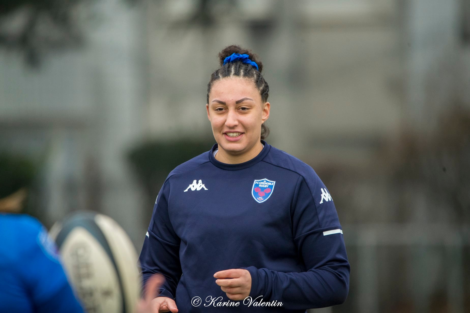 Sana LAGRANDEUR -  FC Grenoble Rugby -  - Rugby - Grenoble Amazones vs Stade Rennais Rugby (#AmazonesVsSRR2022jan) Photo by: Karine Valentin | Siuxy Sports 2022-01-30