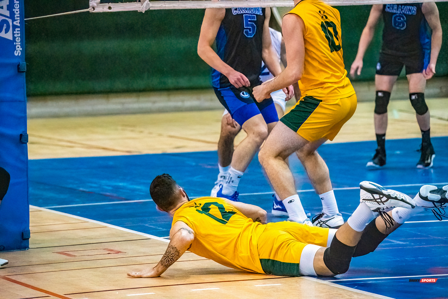 Sébastien LAPENSÉE -  Université de Montréal - Université de Sherbrooke - Volleyball - Université de Sherbrooke (3) vs Université de Montréal (1) - Final 1 2022 (#VertOrVsCarabinsFinal1M) Photo by:  | Siuxy Sports 2022-03-19