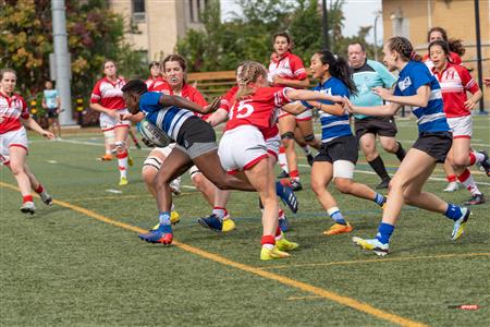 RSEQ Rugby Fem - U. de Montréal (70) vs (3) McGill - Reel A1 - 1er mi-temps