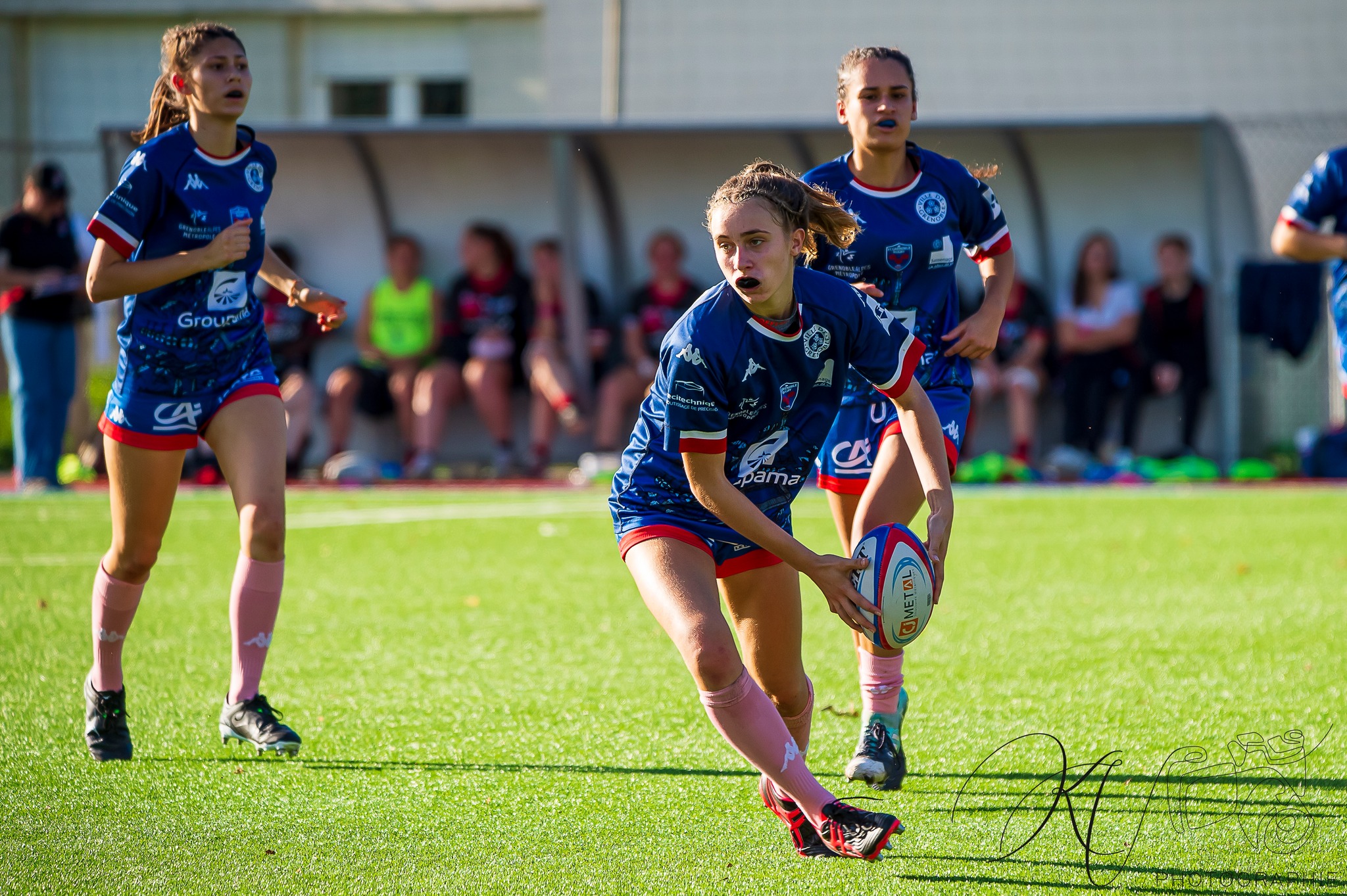  FC Grenoble Rugby - Lyon Olympique Universitaire - Rugby - Match Amical U18 - FCG Amazones vs LOU (#U18FCGLOU2022) Photo by: Karine Valentin | Siuxy Sports 2022-10-22