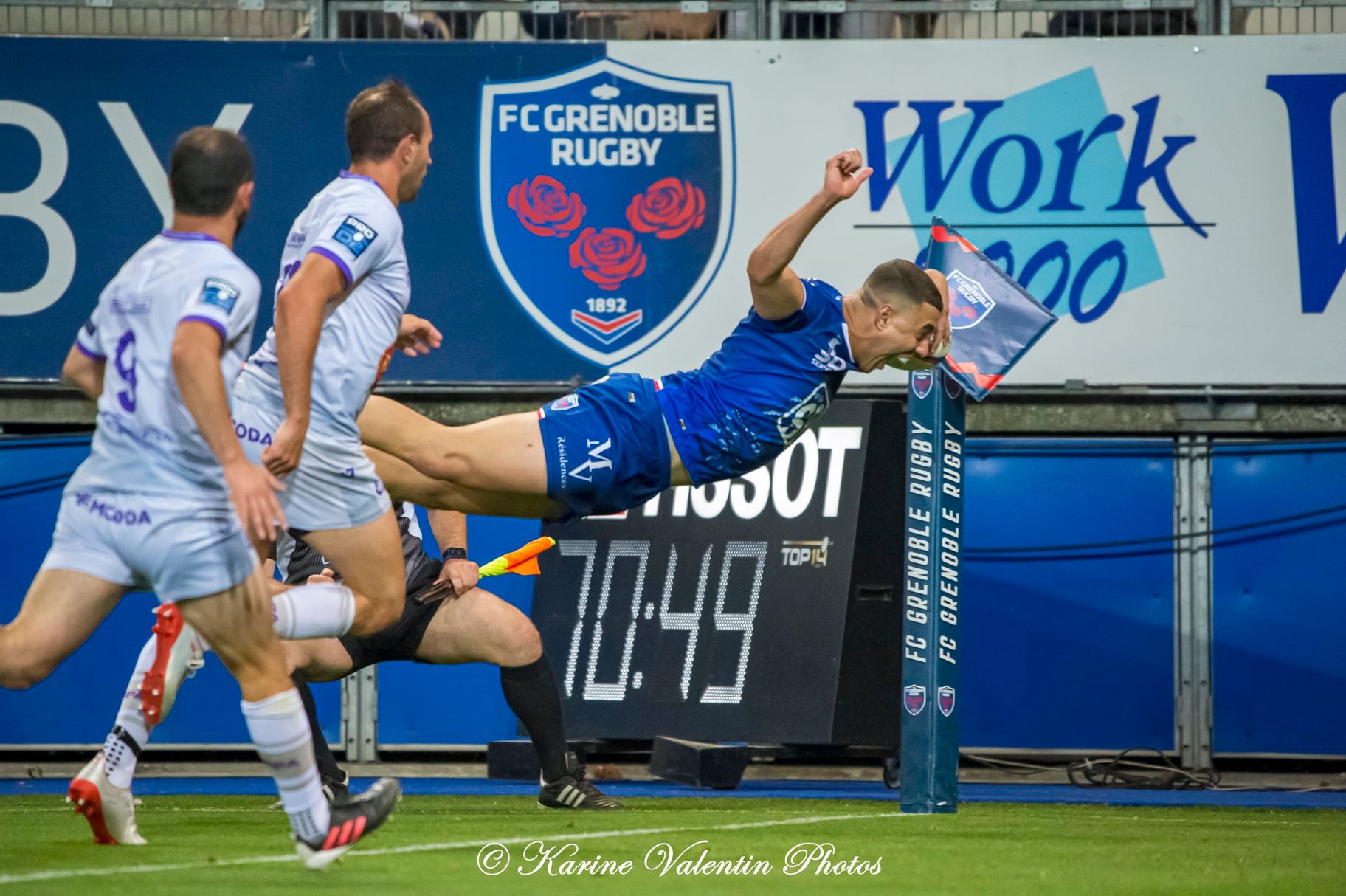  FC Grenoble Rugby - US Bressane Pays de l'Ain - Rugby - Grenoble (42) Vs (17) USBPA - 2022 (#FCGvsUSBPA2022) Photo by: Karine Valentin | Siuxy Sports 2022-05-12