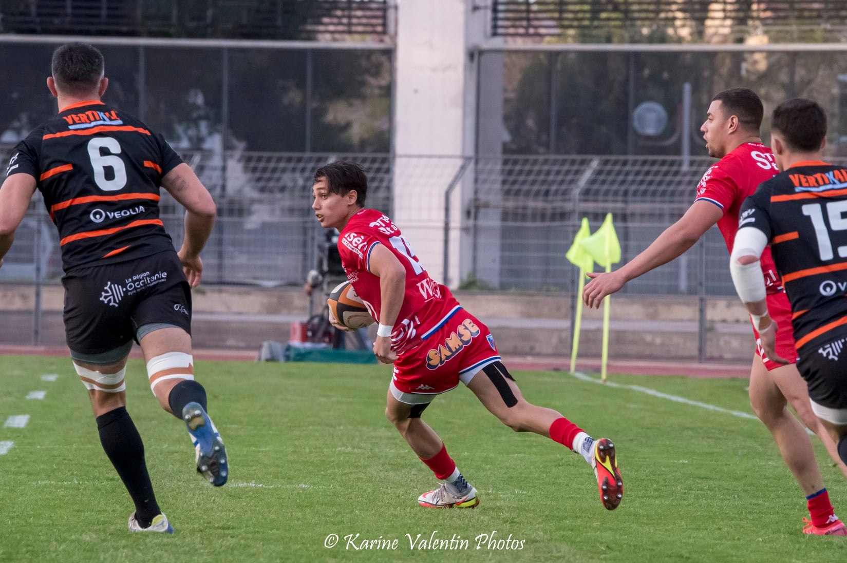  Racing Club Narbonnais - FC Grenoble Rugby - Rugby - Narbonne (32) vs (32) Grenoble - 2022 (#NarbonneVsGrenoble2022) Photo by: Karine Valentin | Siuxy Sports 2022-04-15