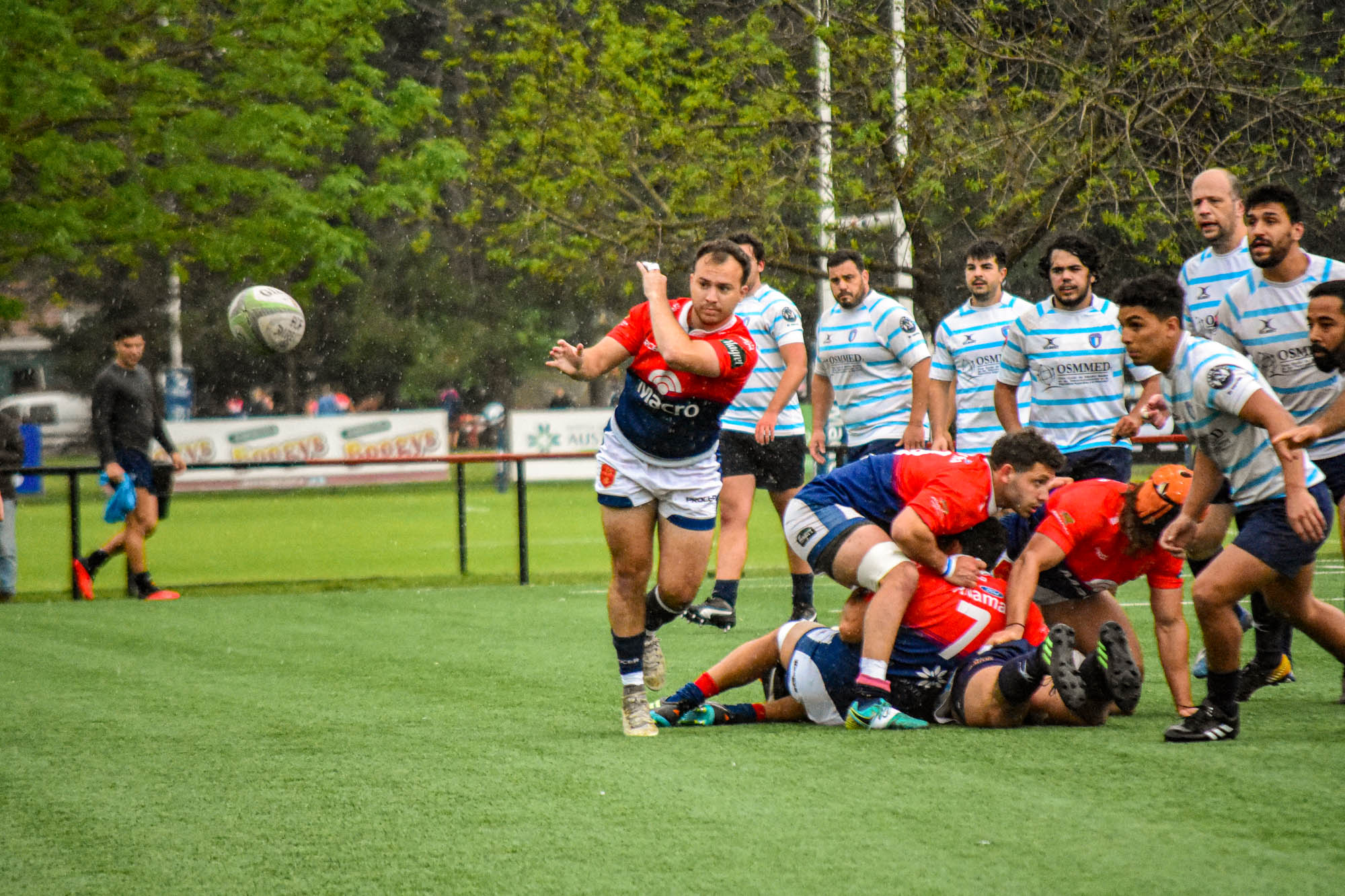 Felipe BELLO - Federico TRIMBOLI -  Asociación Deportiva Francesa - Club Atlético Banco de la Nación Argentina - Rugby -  (#ADFvsCABNA2021) Photo by: Ignacio Pousa | Siuxy Sports 2021-10-02