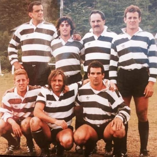 Eliseo Nicolas BRANCA - Andres COURREGES - Patricio FUSELLI - Agustin PICHOT - Sebastian SALVAT - Alejandro SCOLNI -   -  - Rugby - Seven Ushuaia () Photo by:  | Siuxy Sports 1991-03-01