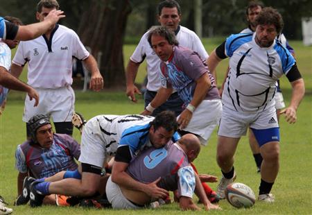 Cambalache XV vs XV de Repuesto - Primer Encuentro de Veteranos en Areco con Vaquillona c/Cuero 2014