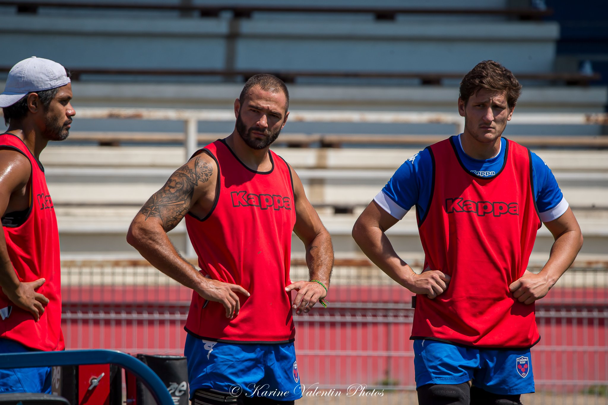 Steeve BLANC-MAPPAZ - José MADEIRA -  FC Grenoble Rugby -  - Rugby - ENTRAINEMENT FCG DU 9 AOUT 2022 (#FCG4entrainement2022) Photo by: Karine Valentin | Siuxy Sports 2022-08-09