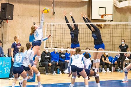Université de Montréal vs Université du Québec à Montréal - Volleyball Fém