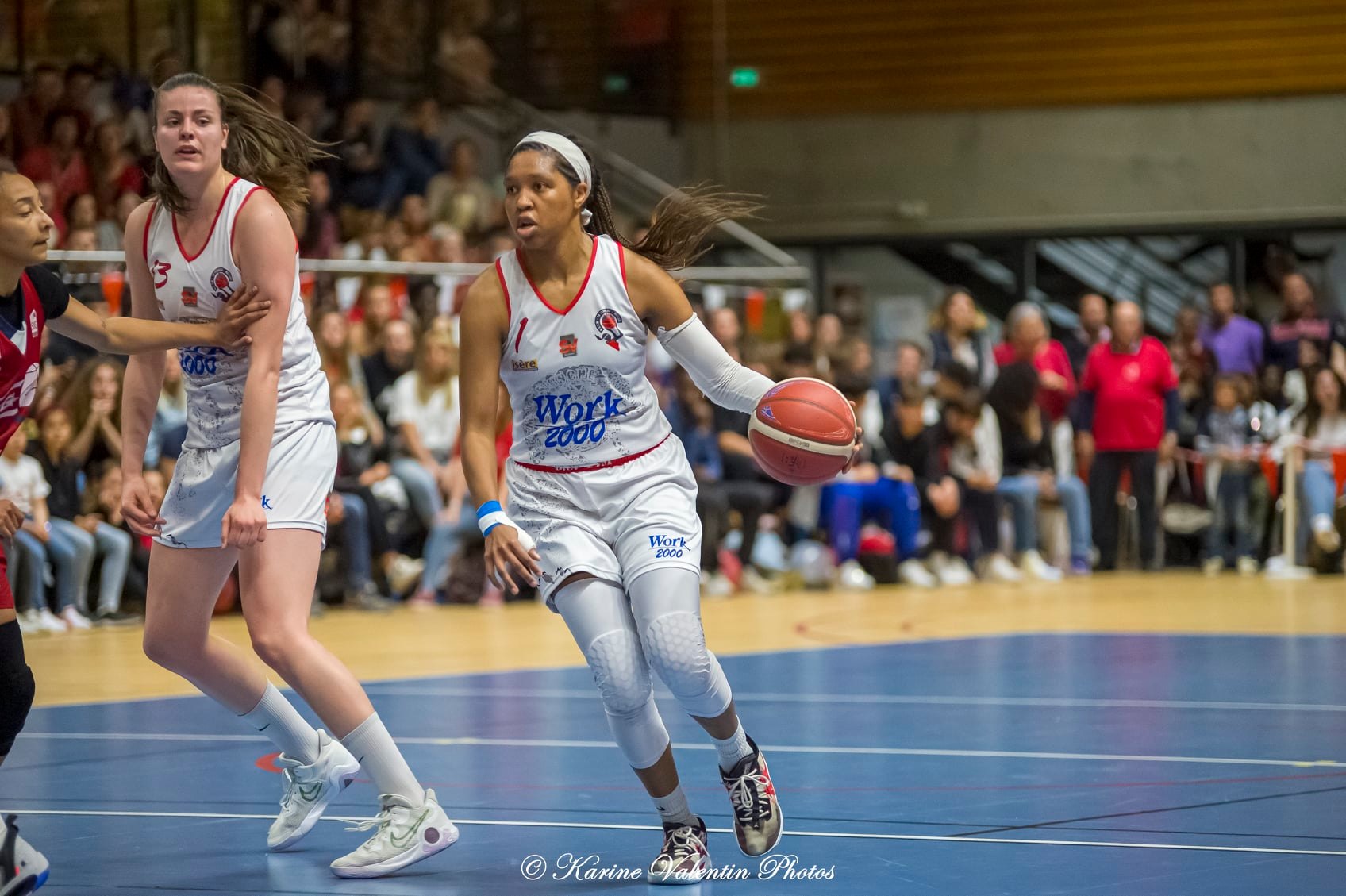 Batey MORGAN - Romane REVEL -  BC Tronche Meylan - SIG Strasbourg - Basketball - BCTM (73) vs (58) SIG - 2022 (#FFBBB22CTMSIG) Photo by: Karine Valentin | Siuxy Sports 2022-04-20