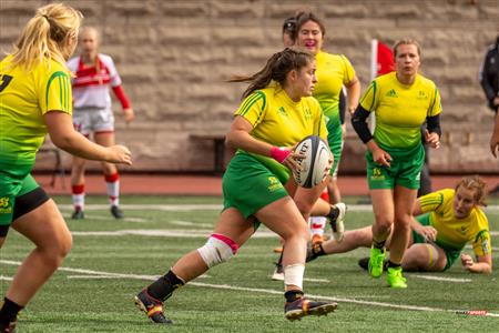 RSEQ - Rugby Fém - McGill U. (7) vs (25) Sherbrooke U. - Reel A1 - 1st half