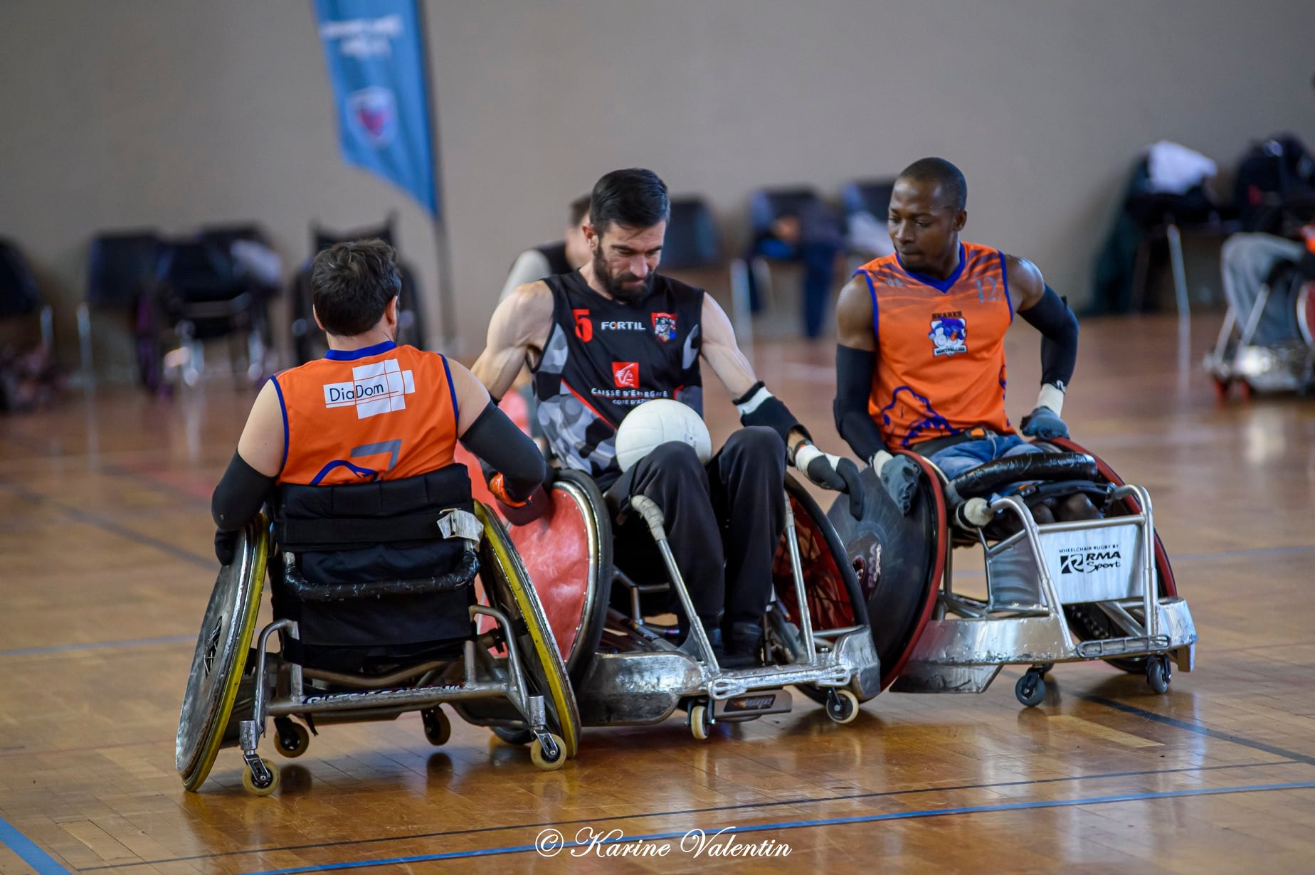  Montpellier Hérault Rugby - RFC Toulon Provence Méditerranée - Wheelchair rugby -  (#QuadRugbyMontpeRFCTPM2021Nov) Photo by: Karine Valentin | Siuxy Sports 2021-11-20